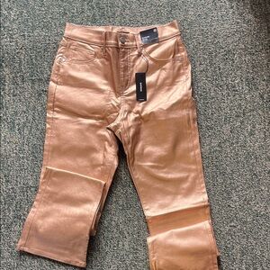 Express rose gold skyscraper high rise size 4R Nwt